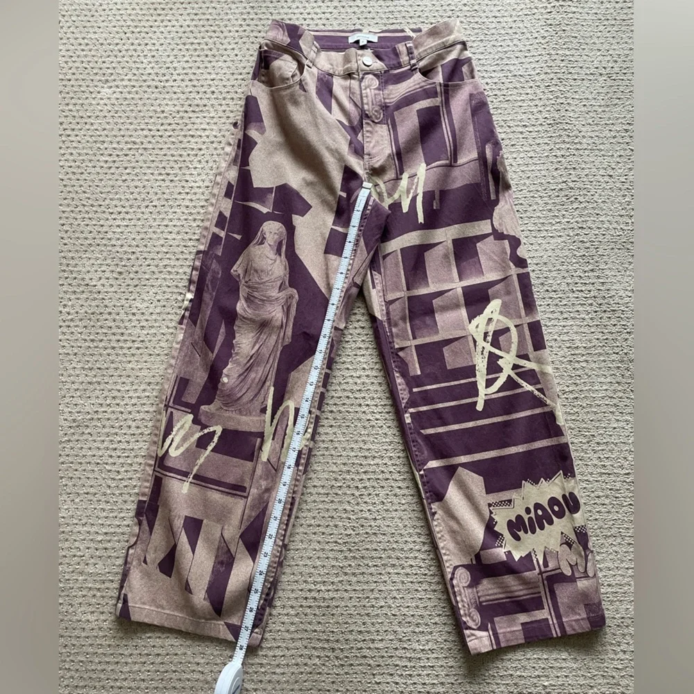 Miaou Matching Set in Stone Mauve/Wine - size Small - Picture 10 of 14